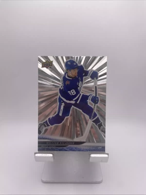 2024-25 UD Series 1 William Nylander Silver Outburst #170 Toronto Maple Leafs front